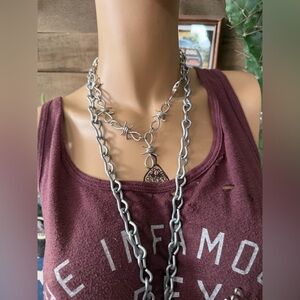 Barbed Wire Baddie Necklace